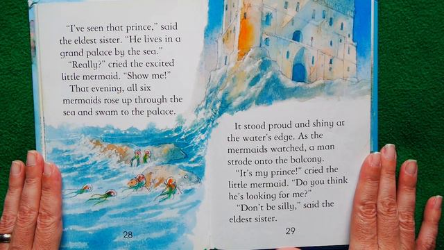 The ORIGINAL Little Mermaid KIDS BOOK READ ALOUD смотреть онлайн
