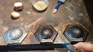 Черним металл ЛУКОМ . Blacking(Broom) metal.