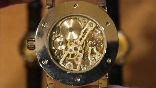 Механические часы Winner Skeleton. Обзор трех вариантов часов. смотреть онлайн