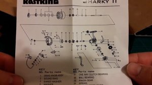 Катушка Sharky II и плетёнка от Kastking.