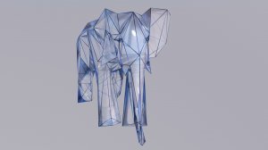 Анимация низкополигонального слона в учебнике Cinema 4D