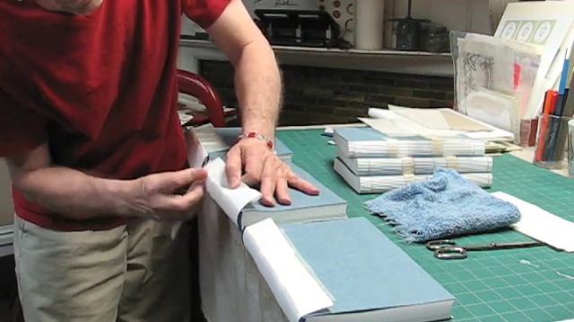Lining the Spine, Part 2 finishing