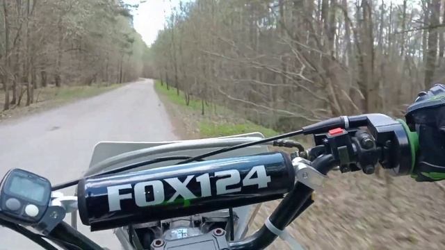 Мини дальняк на пит байке FOX 124-125 куб в кишкино смотреть онлайн