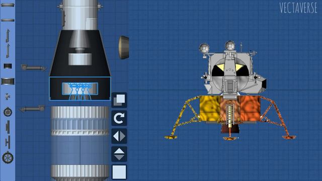 How to Build NASA's Saturn V Rocket in Spaceflight Simulator смотреть онлайн