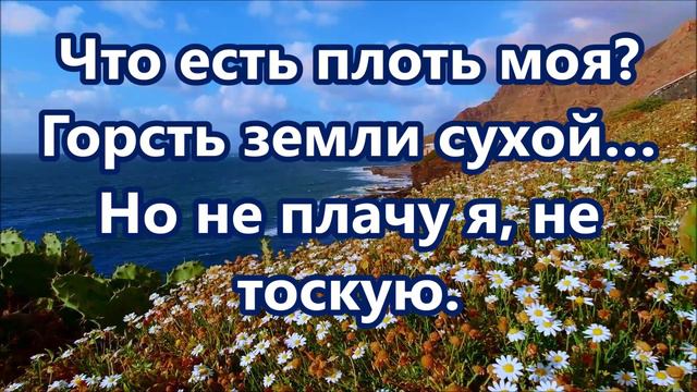 Иисус моя вечная юность (Жизнь бежит стремительной рекою)