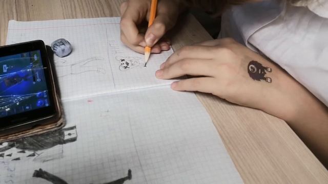 Рисуем персонажа из бравл старс Ниту смотреть онлайн