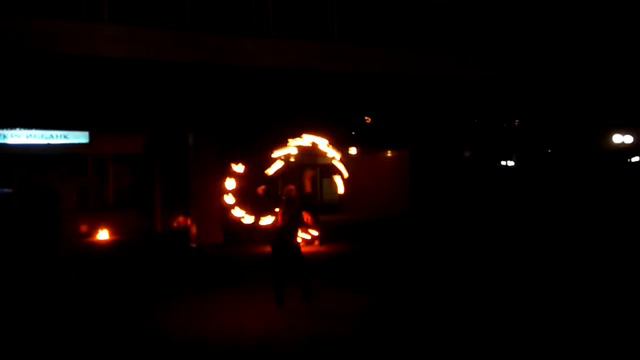 Fire шоу на масленицу.