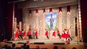 Образцово-художественный ансамбль "ВЕСНУШКИ" г.Элиста танец "Русский перепляс" рук.Виктория Солодка