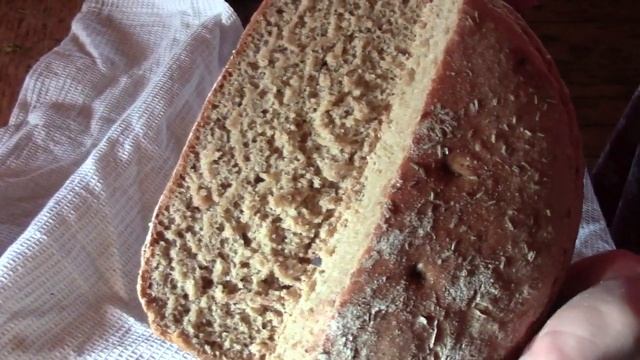 Агарковский хлеб из печи. смотреть онлайн