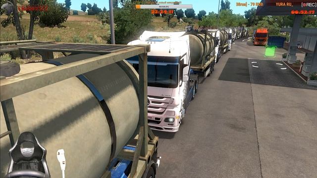?[ETS 2 MP]?Euro Truck Simulator 2! Снова в онлайне, Открытый конвой "EVOQUE"!!!? смотреть онлайн