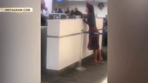 Вытащи меня отсюда»: женщина устроила истерику в аэропорту США