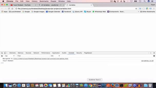 JavaScript - Variables #06