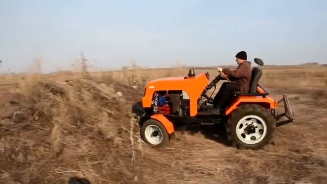 Самодельный трактор смотреть онлайн
