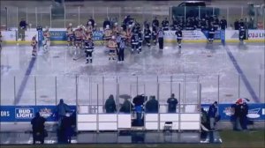 Бейкерсфилд Кондос 3:2ОТ Онтарио Рейн, АХЛ, хоккей под дождем