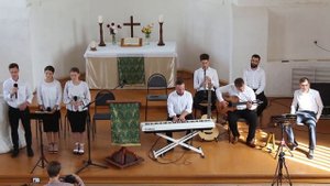 Служение с участием ансамбля "Небесный луч" г.Ульяновск