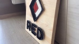 String Art "RED"