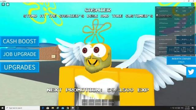 Roblox Fast Food Simulator !!BURGER!! смотреть онлайн