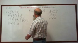 Теория множеств  Лекция 1 Часть 2