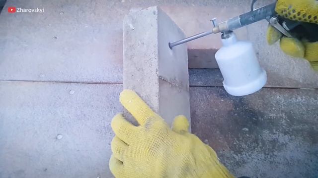 DIY Пескоструй пробивает кирпич насквозь или DIY 80 level | Чумовой инструмент смотреть онлайн