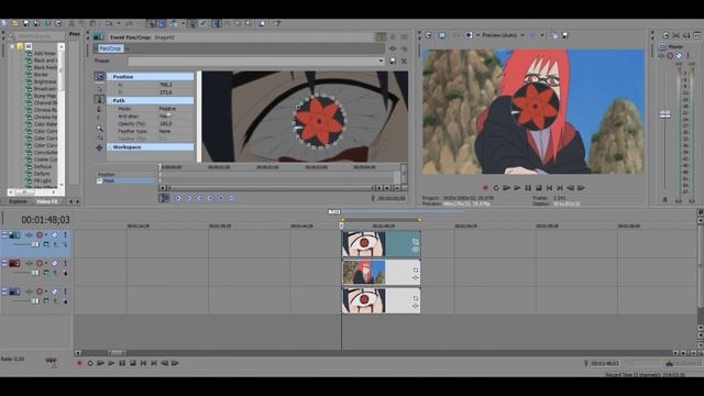 [Уроки по созданию AMV] - Эффект глаза