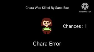 Undertale Chara Error [Barney Error #4] (My Version)