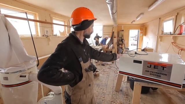 Система фильтрации воздуха JET AFS-1000 на проекте Полтава-1712 смотреть онлайн