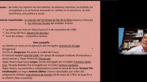 Historia del Perú: PROCESO DE LA INDEPENDENCIA/CRISIS DEL SISTEMA COLONIAL