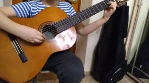 Учимся играть на гитаре. Мелодия "Танец в Турине"