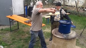 Готовим Манты на Тандыре