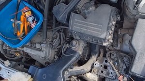 Сам меняю стартер на камри 3.5 #видео #топчик #тайота #камри #ремонтавто #замена стартера #машина