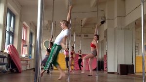 Митя Стаев -Танго с пилоном. Staev Dimitry -Tango with pole. Choreography for ladies