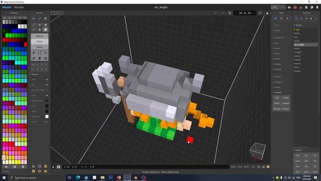 Voxel to 3D Blender_very clean Mesh + Material смотреть онлайн