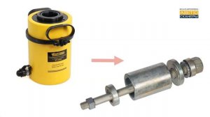 ГИДРАВЛИЧЕСКИЙ ЦИЛИНДР 60 Тонн С ПОЛЫМ ШТОКОМ CAR-TOOL CT-3460