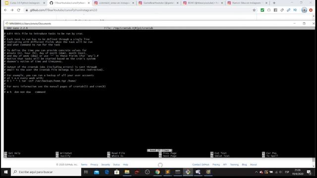 Curso Python + Instagram 2.0 : Set Cron en Linux para el BOT смотреть онлайн