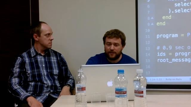 "Optimization of SQL, Ruby, Rails". Round table. "Ruby Meditation 3" conference смотреть онлайн