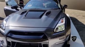 MODIFIED Nissan GT-R R35 Liberty Walk w/ Armytrix Exhaust! Start Up Sound & Revs!