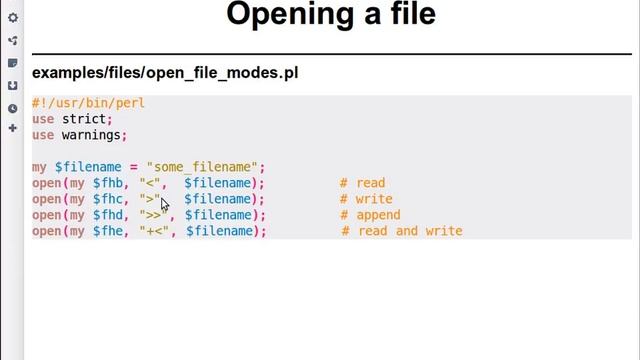 Beginner Perl Maven tutorial: 3.3 - open file all смотреть онлайн