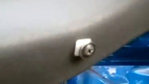 Крепление шнурков полки багажника Renault Megane.mp4