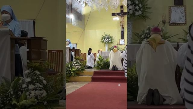 Ordination of Rev. Fr. Jovannie S. Postrano, CS | Litany of the Saints смотреть онлайн