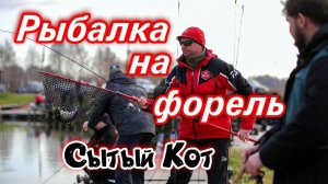 СЫТЫЙ КОТ  Платная рыбалка на форель. Соревнование