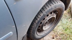 Ржавые задние арки, тойота королла 120, серия 44