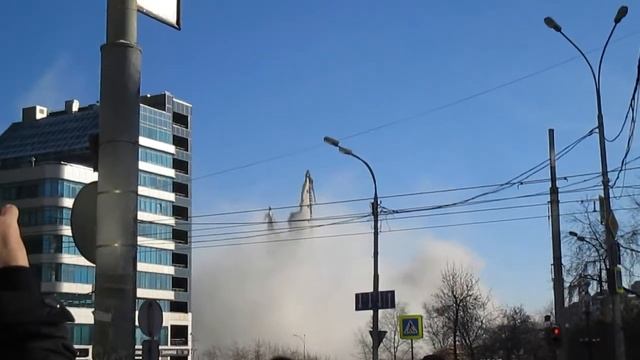 Не вошедшие в серии кадры сноса телебашни в Екатеринбурге . смотреть онлайн