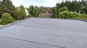 Гидроизоляция плоской кровли и парапета с разуклонкой. Один из множества вариантов.