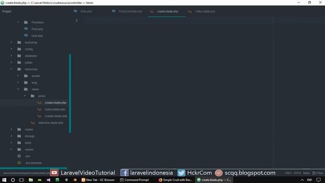 Laravel 5.5 CRUD Tutorial : Create, Read, Update, Delete Example with Resource Controller смотреть онлайн