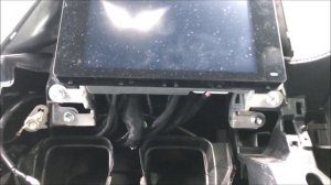 Removing Head Unit of Toyota C HR