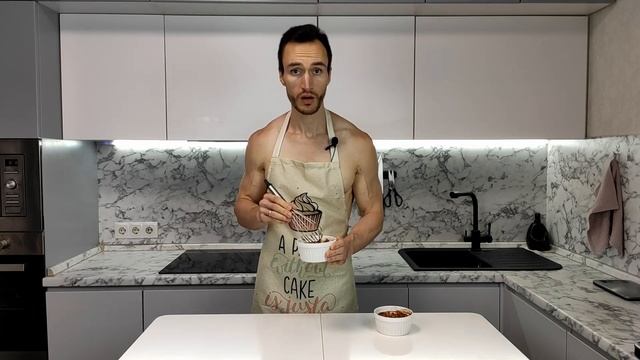 Вкуснейший ПП шоколадный капкейк. Протеиновый брауни за 2 минуты