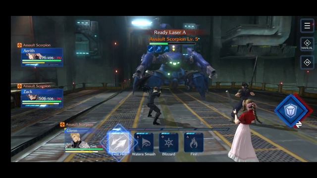 symbol enemies assault scorpio lv 5 boss final fantasy 7 ever crisis mobile смотреть онлайн