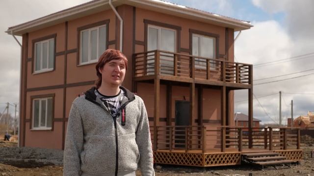 Отзыв клиента о строительстве дома от компании КПД100. смотреть онлайн