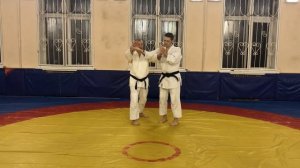 Коса дори - вывод на уде кими наге. Базовая форма