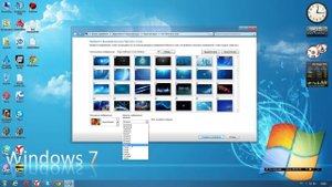 Как изменить картинку рабочего стола на Windows7